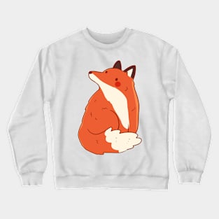 Cute fox illustration Crewneck Sweatshirt